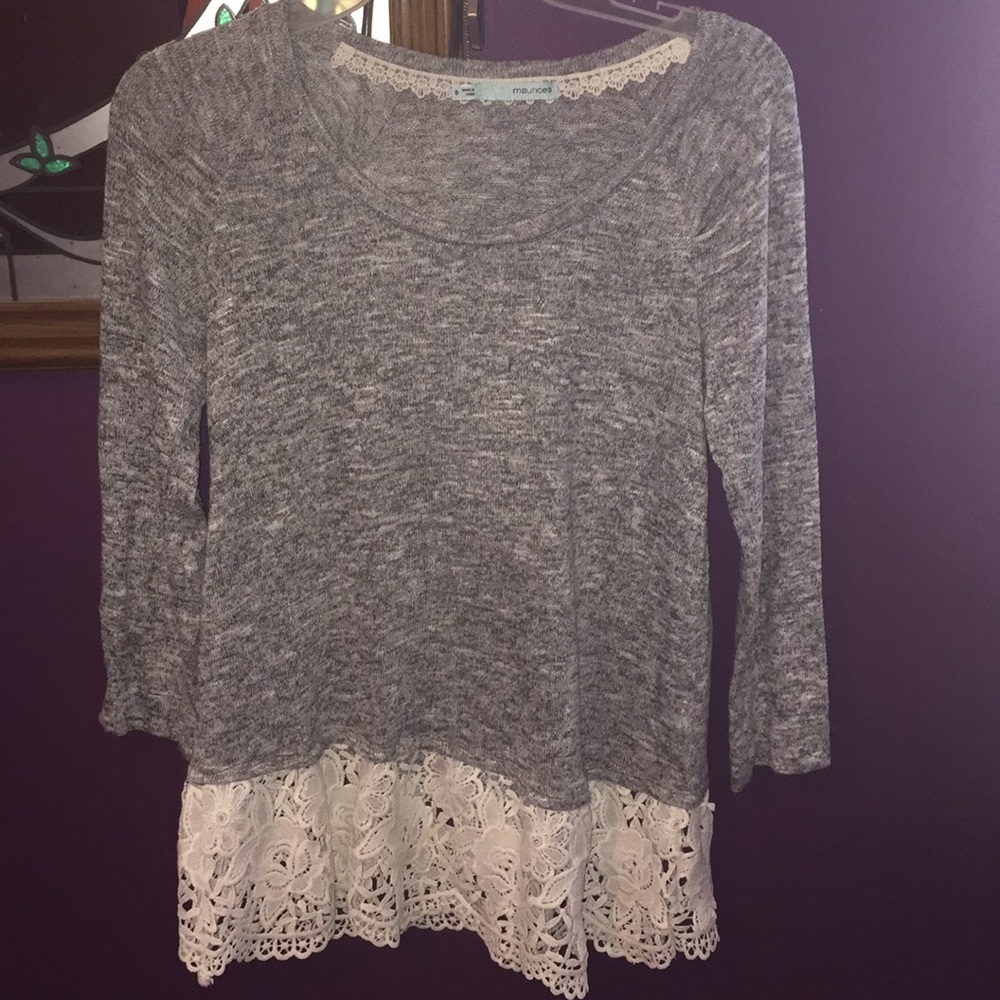 Maurices 3/4 sleeve sweater size small